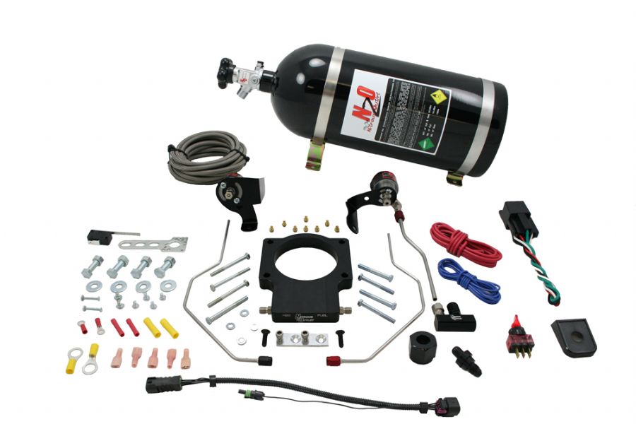 2010+ Camaro SS Nitrous Outlet 102mm Fast Intake Nitrous Plate System (10lb Bottle)