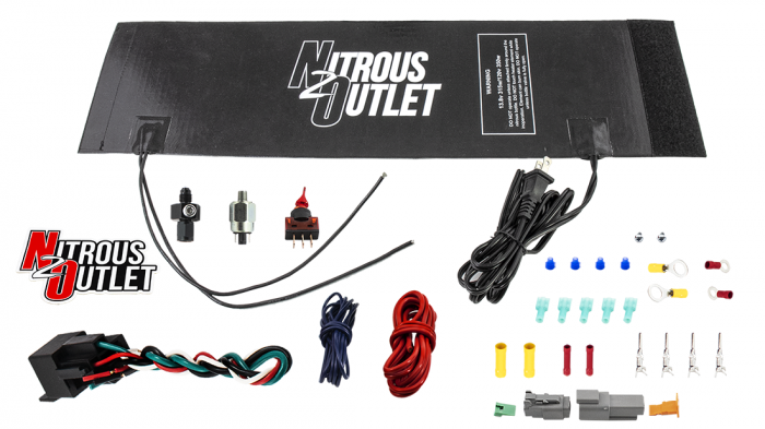 Nitrous Outlet Dual Voltage Wrap Around Heater With Accessories - 4AN/6AN