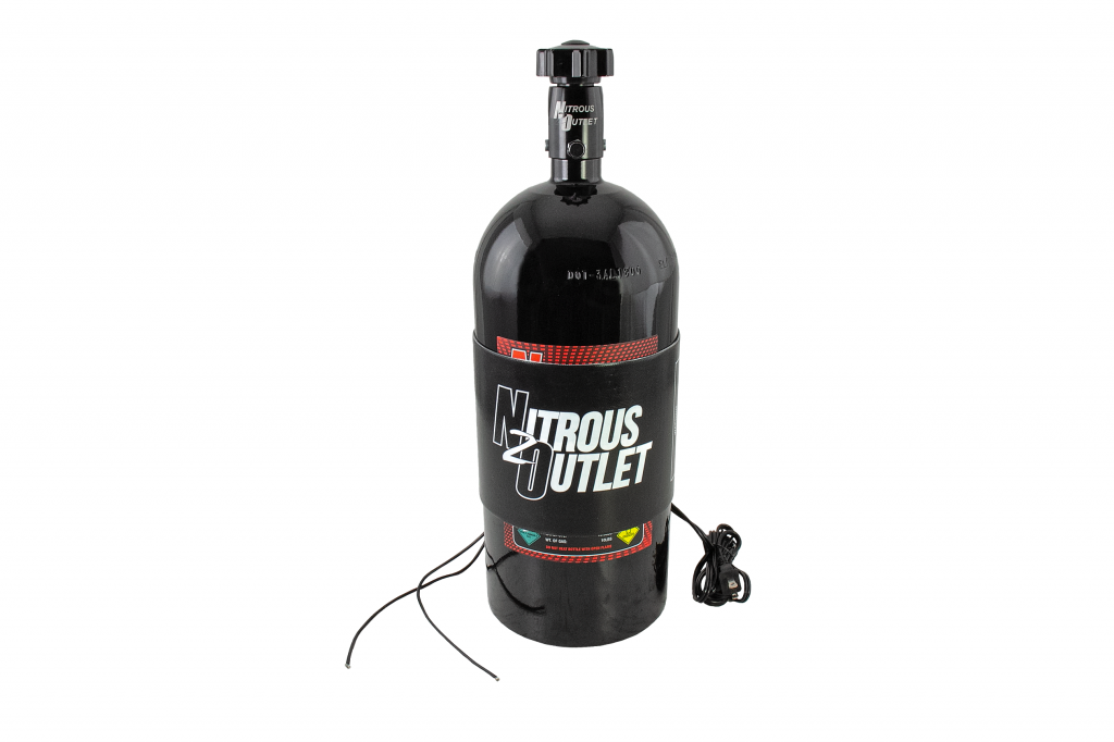 Nitrous Outlet Dual Voltage Wrap Around Bottle Heater - 110v/12v
