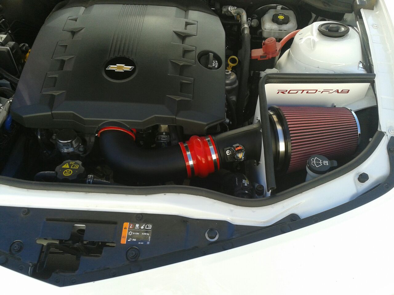 2012+ Camaro RS V6 RotoFab Cold Air Intake