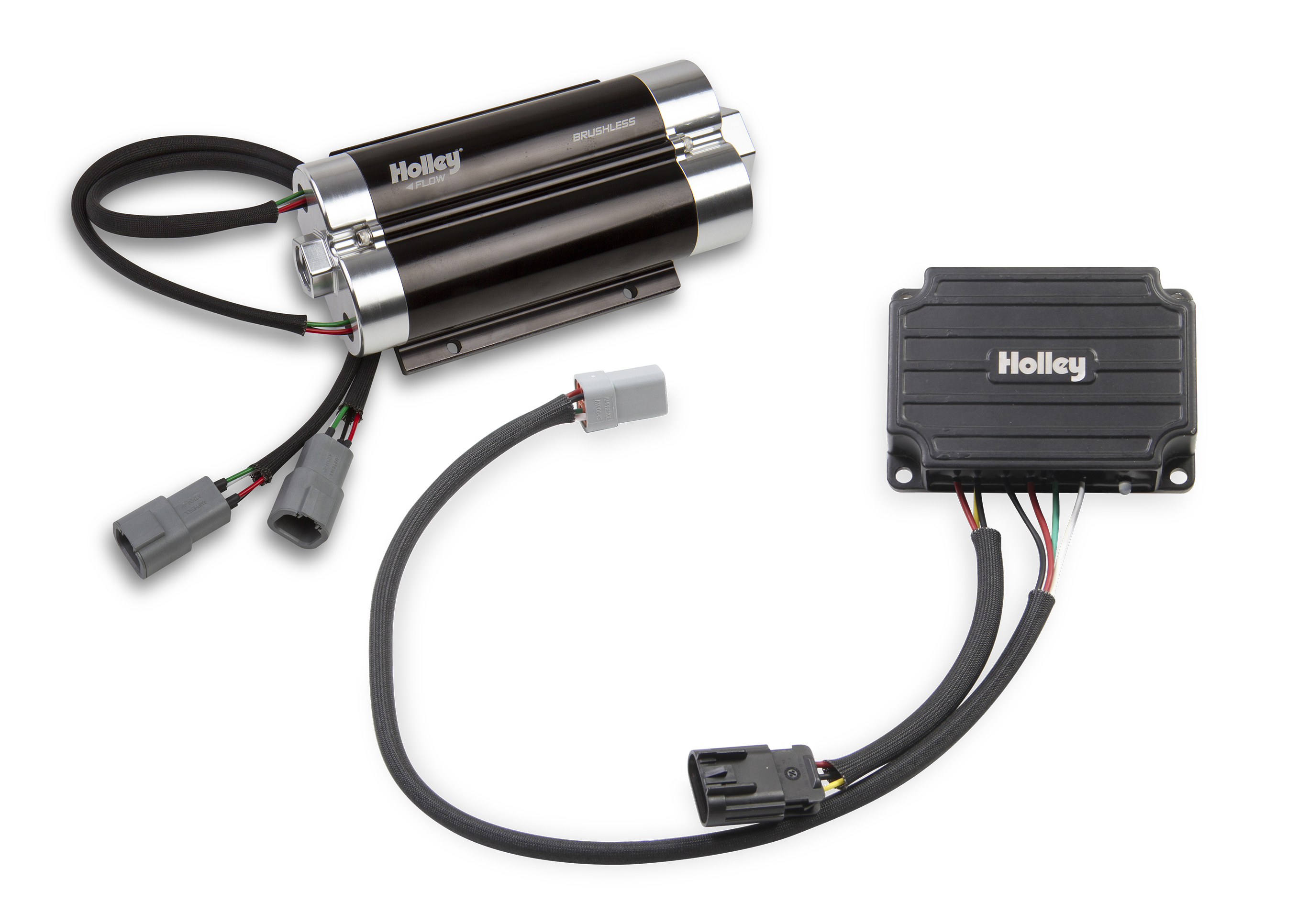 Holley Dominator Brushless Fuel Pump w/Controller - Single 10AN Inlet