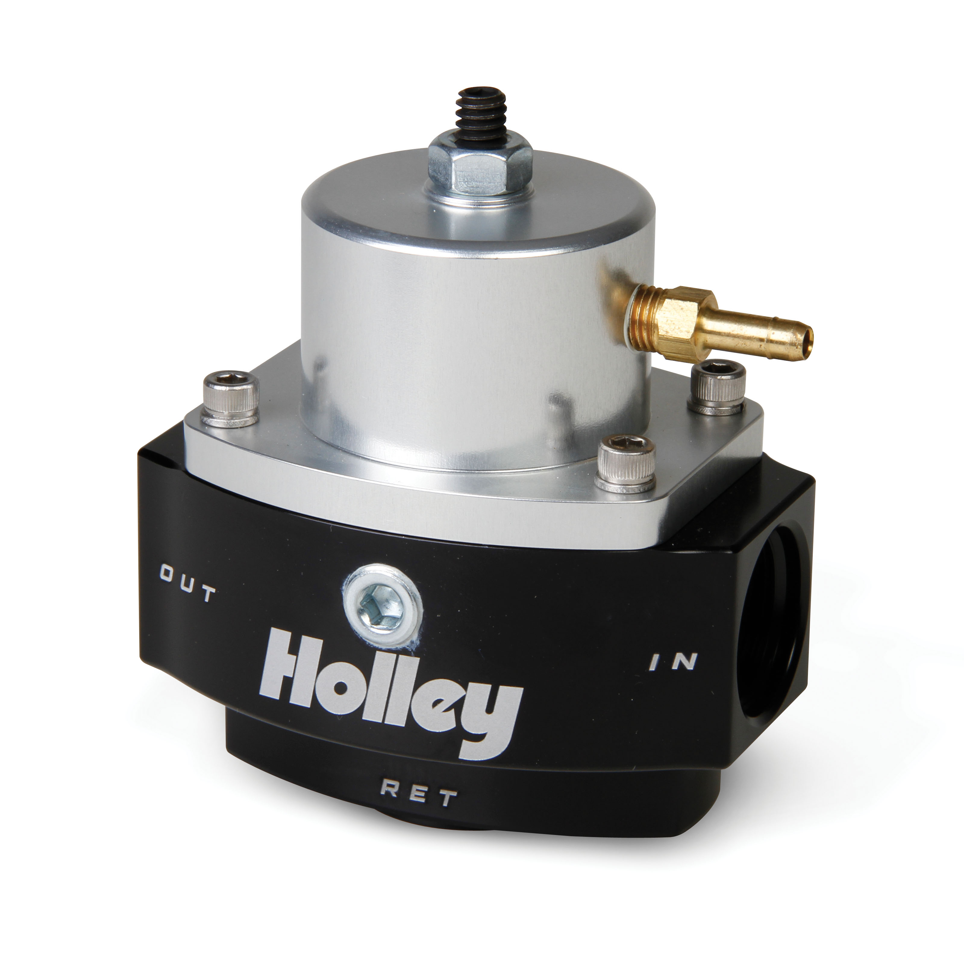 Holley 2 Port Ultra Dominator Fuel Pressure Regulator - Adjustable 4-9 PSI