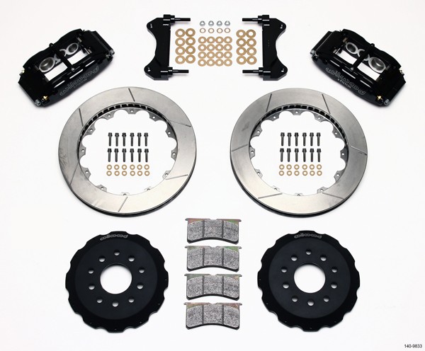 98-02 LS1 Fbody Wilwood 14.00" Superlite 6R Big Brake Front Brake Kit (Hat) w/Slotted Rotors