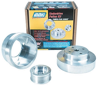 88-92 BBK Performance Pulley Kit 3 Piece Aluminum