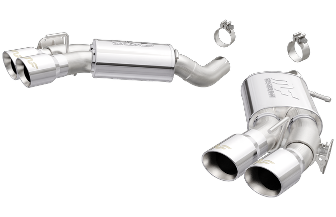 2016+ Camaro SS 6.2L V8 Magnaflow Competition Axle Back Exhaust w/Quad Polished Tips
