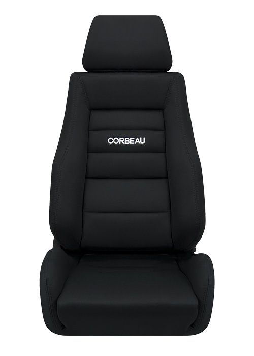 Corbeau GTS II Seats - Black Cloth