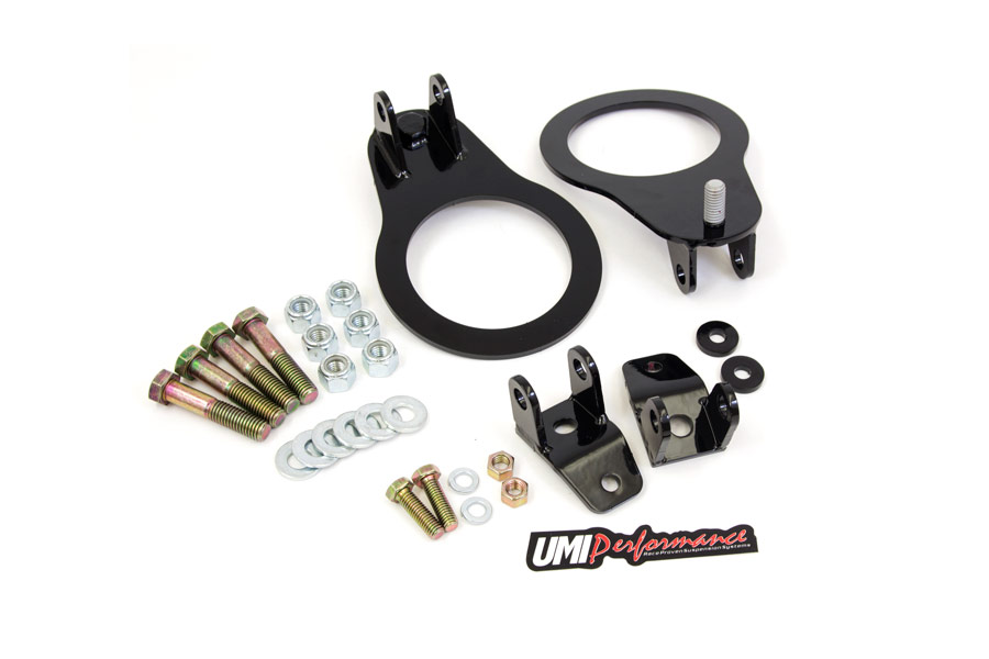 82-02 Fbody UMI Performance Rear Coil Over Bracket Kit - Bolt In