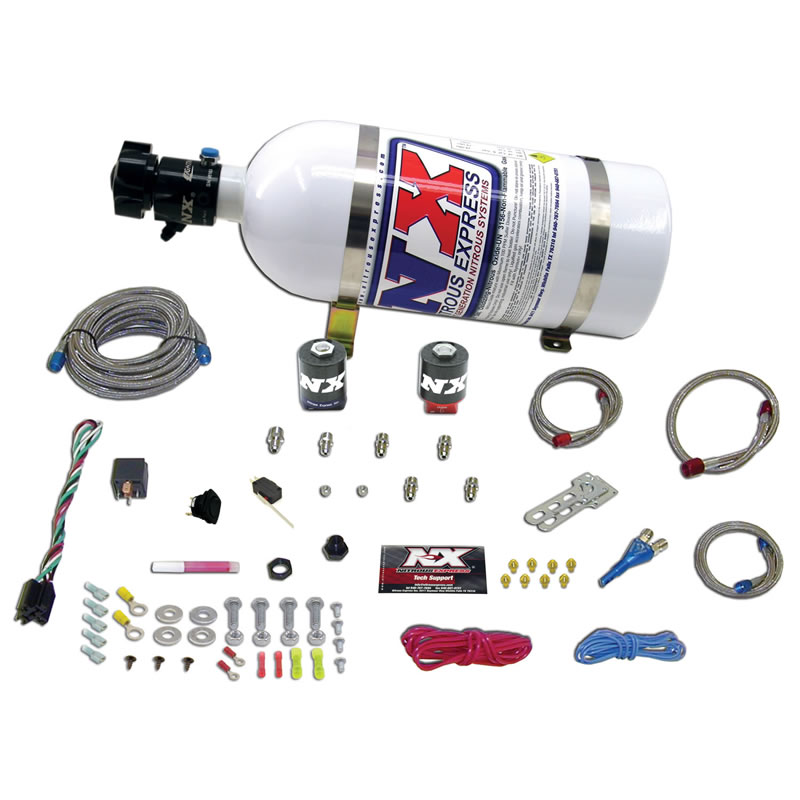 Nitrous Express GM EFI Single Nozzle 35-150HP System w/10lb Bottle