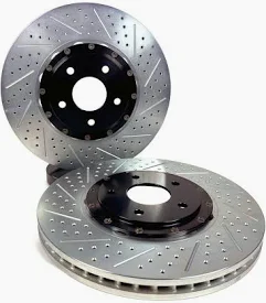 2016-2024 Camaro LT, LS w/JL9 Package and LT1 & LT-1LE w/J55 Package Baer Brake Eradispeed 2 Piece Performance Rear Brake Rotors