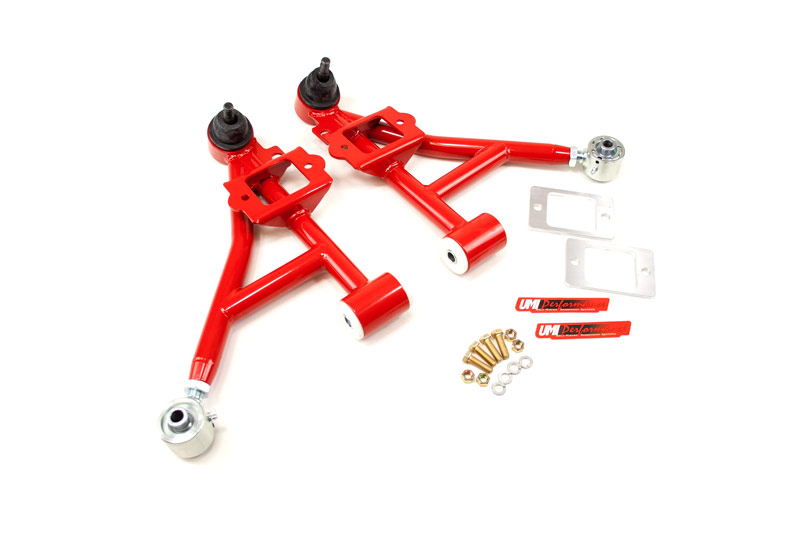 93-02 F-Body UMI Performance Tubular Front Lower A-Arms (Delrin/Roto-Joint)