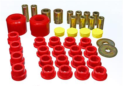 2010-2012 Camaro Energy Suspension Rear End Control Arm Bushing Set - Red