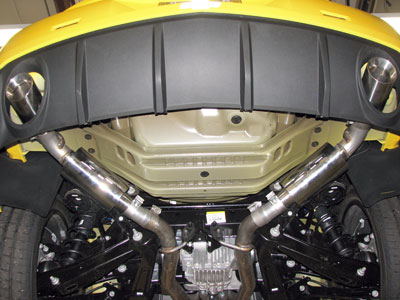 2010-2015 Camaro V8 SLP Axle-Back "Loud Mouth II" Exhaust w/ 4" Tips