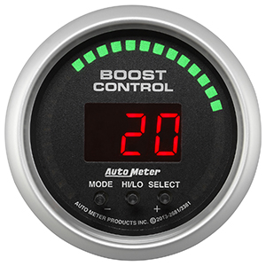 Auto Meter Sport Comp Series 2 1/16" Digital Boost Controller Boost Control Gauge - 30inHG/30PSI