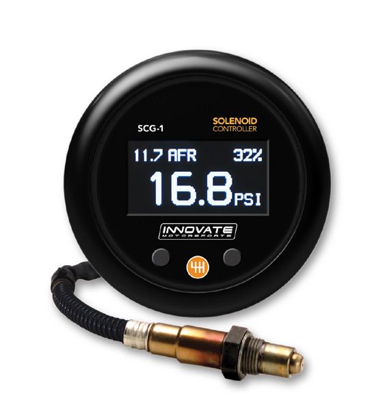 Innovate Motorsports SCG-1: Boost Control & Wideband Air/Fuel Ratio Gauge Kit, ALL-IN-ONE