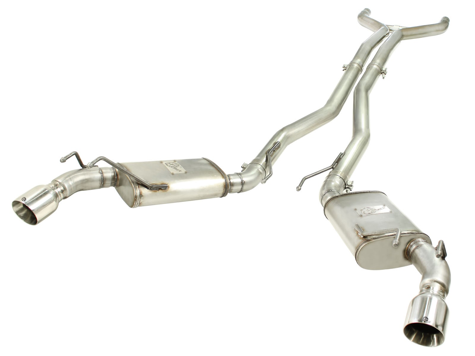 2010-2013 Camaro SS 6.2L V8 aFe Power MACHForce XP 3" 409 Stainless Cat-Back Exhaust System w/Polished Tips