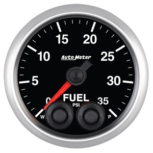 Autometer Elite Series 2 1/16" Fuel Pressure Gauge Peak & Warn w/Electronic Control (0-35psi)