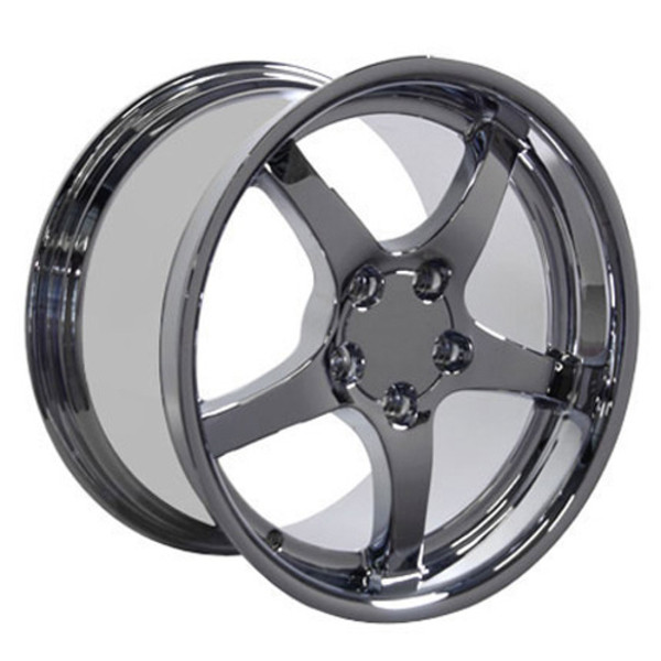 OE Wheels Corvette C5 Y2K Deepdish Replica Wheel - Chrome 18x10.5" (56mm Offset)