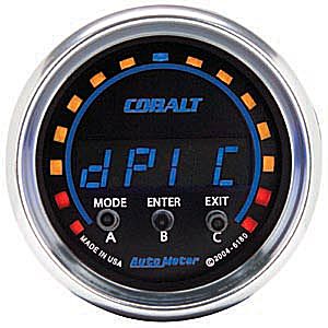 Auto Meter Cobalt Series  2 1/16" D-PIC Gauge
