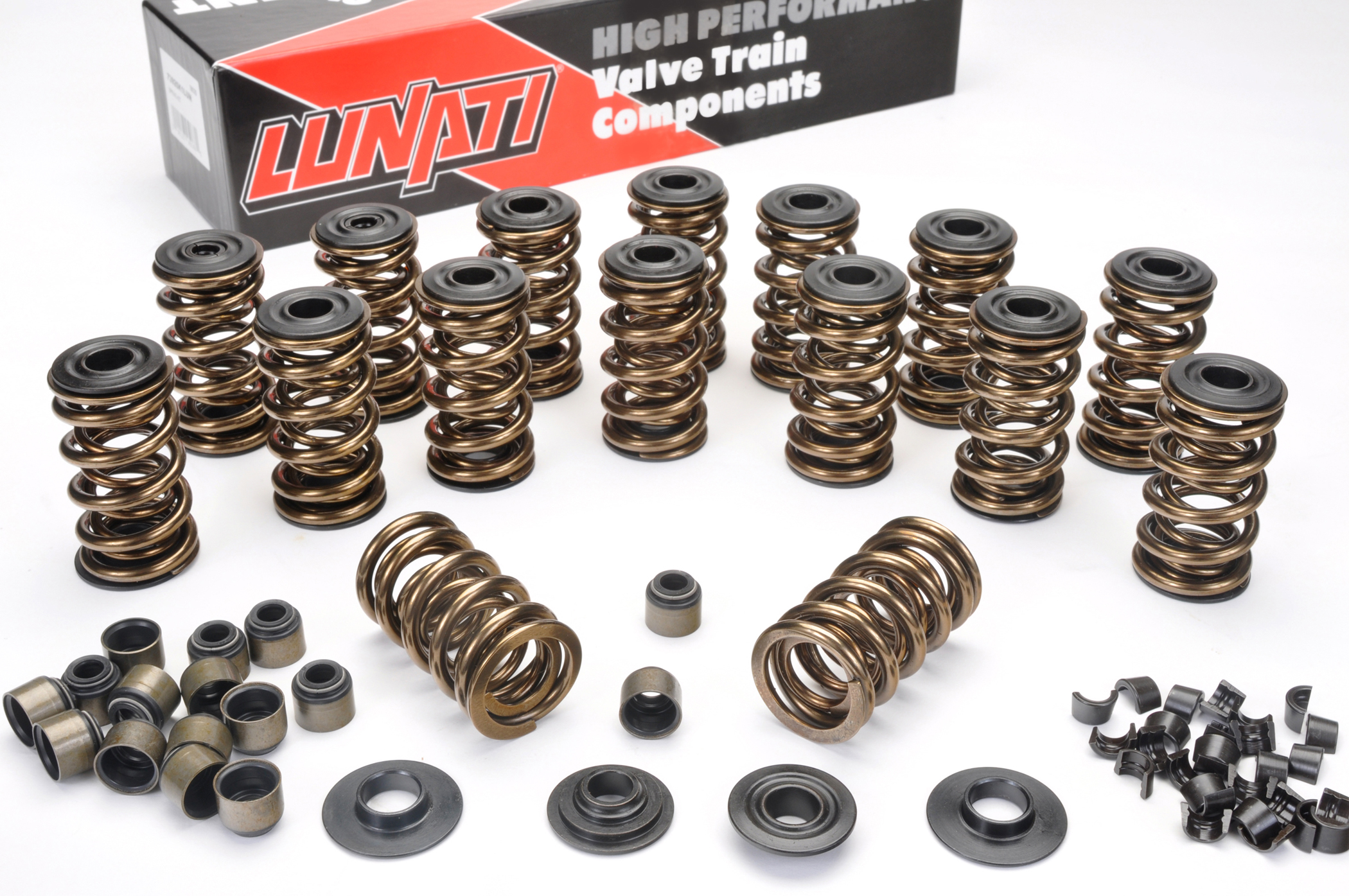 LS Series Lunati Gold Valve Dual Spring Kit (.660" Lift)