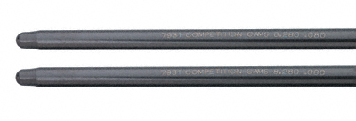 Comp Cams Hi-Tech One-Piece Chromemoly pushrods, 7.350"