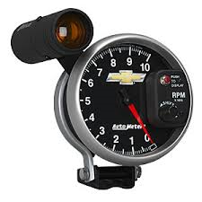 Autometer 5" Tachometer COPO Camaro Gauge (0-10k RPM w/Shift Light)