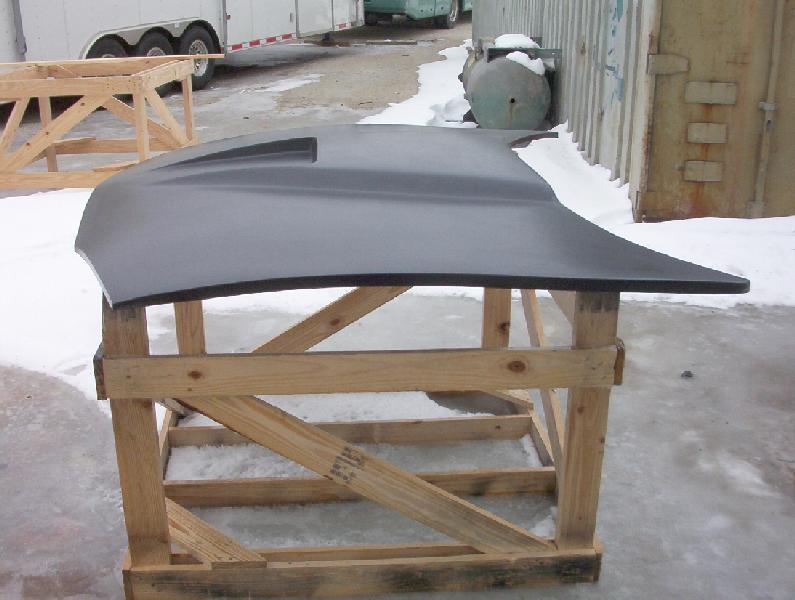 93-97 Camaro SS Style Hood (Pin On)