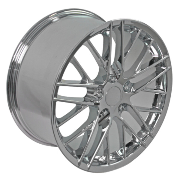 OE Wheels Corvette C6 ZR1 Replica Wheel - Chrome 17x9.5" Set (54mm Offset)