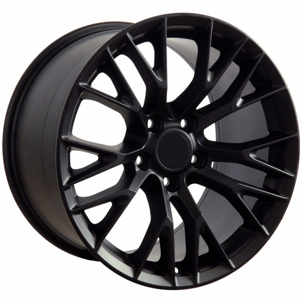 OE Wheels Corvette C7 ZO6 Replica Wheel - Matte Black 18x10.5" (56mm Offset)