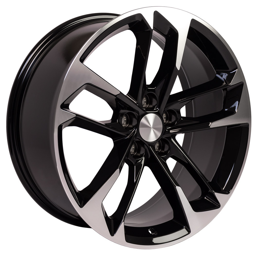 OE Wheels Camaro 5th & 6th Gen 50th Anniversary CV29 Wheel - Black Machined 20x8.5" (25mm Offset) Set of 4