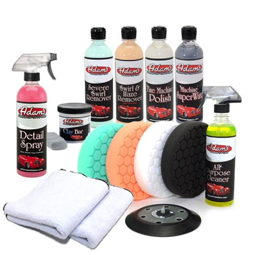 Adam's Polishes Porter Cable Car Polisher Accessory Kit