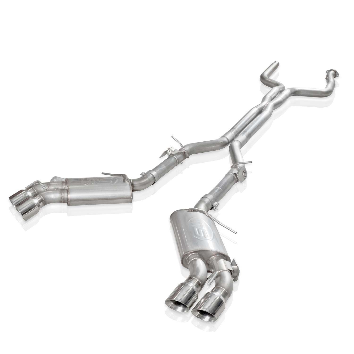 2016+ Camaro SS Stainless Works Legend Catback w/AFM Delete & NPP Valve with Quad 4" Tips