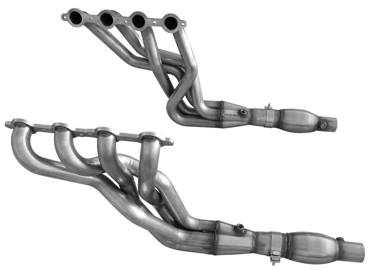 2010-2015 Camaro SS American Racing Headers 1 7/8" x 3" Long Tube Headers w/3" Catted Short Connection Pipes