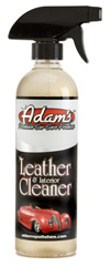 Adam's Polishes Leather and Interior Cleaner - 16oz Bottle