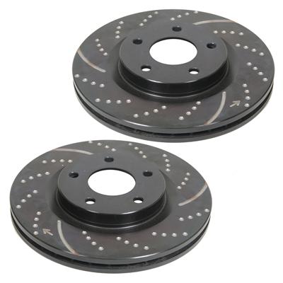 98-02 LS1/V6 EBC Sport Drilled/Slotted Brake Rotors (Rear Set)