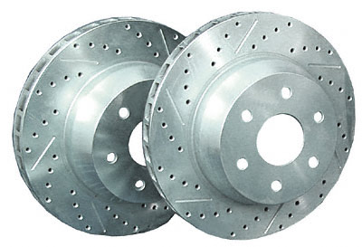 94-97 LT1 Baer Drilled/Slotted Rotors (Front Set)