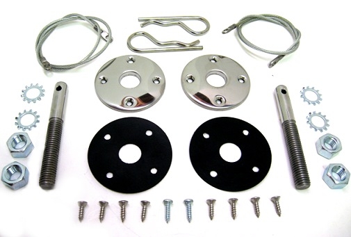 Fast Toys Performance Stainless Steel Hood Pins