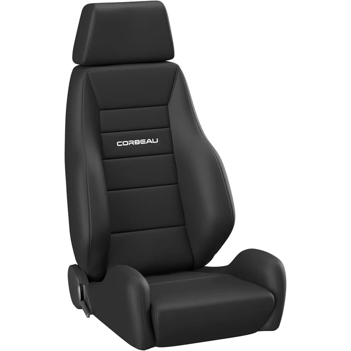 Corbeau GTS II Seats - Black Leather