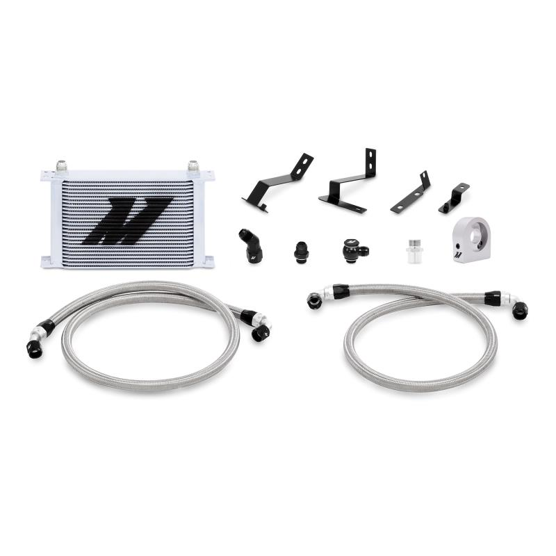 2016+ Camaro SS V8 Mishimoto Engine Oil Cooler Kit - Silver