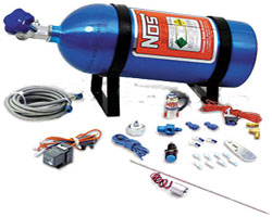 NOS Ntimidator purge kit w/ blue LED & 10lb bottle