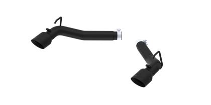 2010-2015 Camaro 6.2L V8 MBRP Performance 3" Black Series Axle Back Exhaust System - Muffler Delete