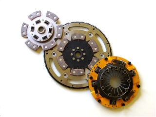 98-02 LS1 Textralia EXO-SKEL Triple Disc Series Clutch w/SB FW