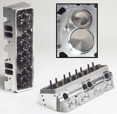 LT1 Trick Flow Specialities 195 CNC Ported Aluminum Heads 62CC Chambers (Assembled)
