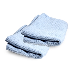Adam's Polishes Microfiber Waterless Wash Waffle Towels - 2 Pack