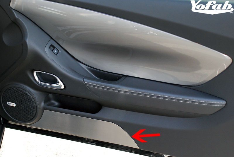 2010+ Camaro Yofab Kick Panel Covers