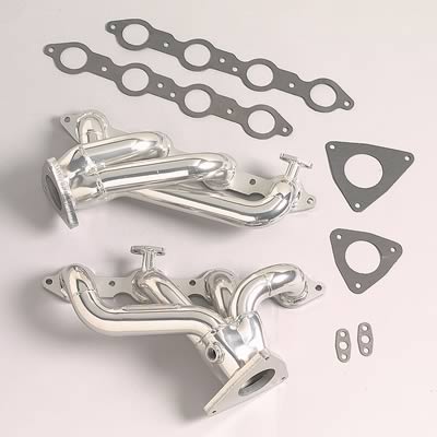 01-02 LS1 BBK Shorty Headers (Chrome)