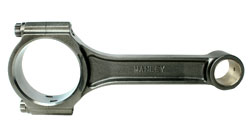 LS Series Manley 4340 Pro Series I-Beam Connecting Rods - (6.460" Length/.9281" Wrist Pin) w/ARP 2000 Alloy Cap Screws