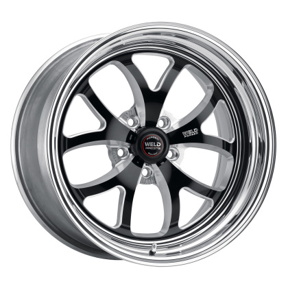 Weld Racing RT-S S76 Forged Aluminum Black Anodized Wheels - 18x11" w/8.2" Back Spacing